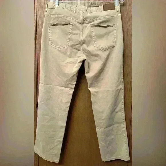 Peter Miller Signature Sateen Five-Pocket Pant - Tan/Khaki Color - 33x28 - Picture 4 of 7